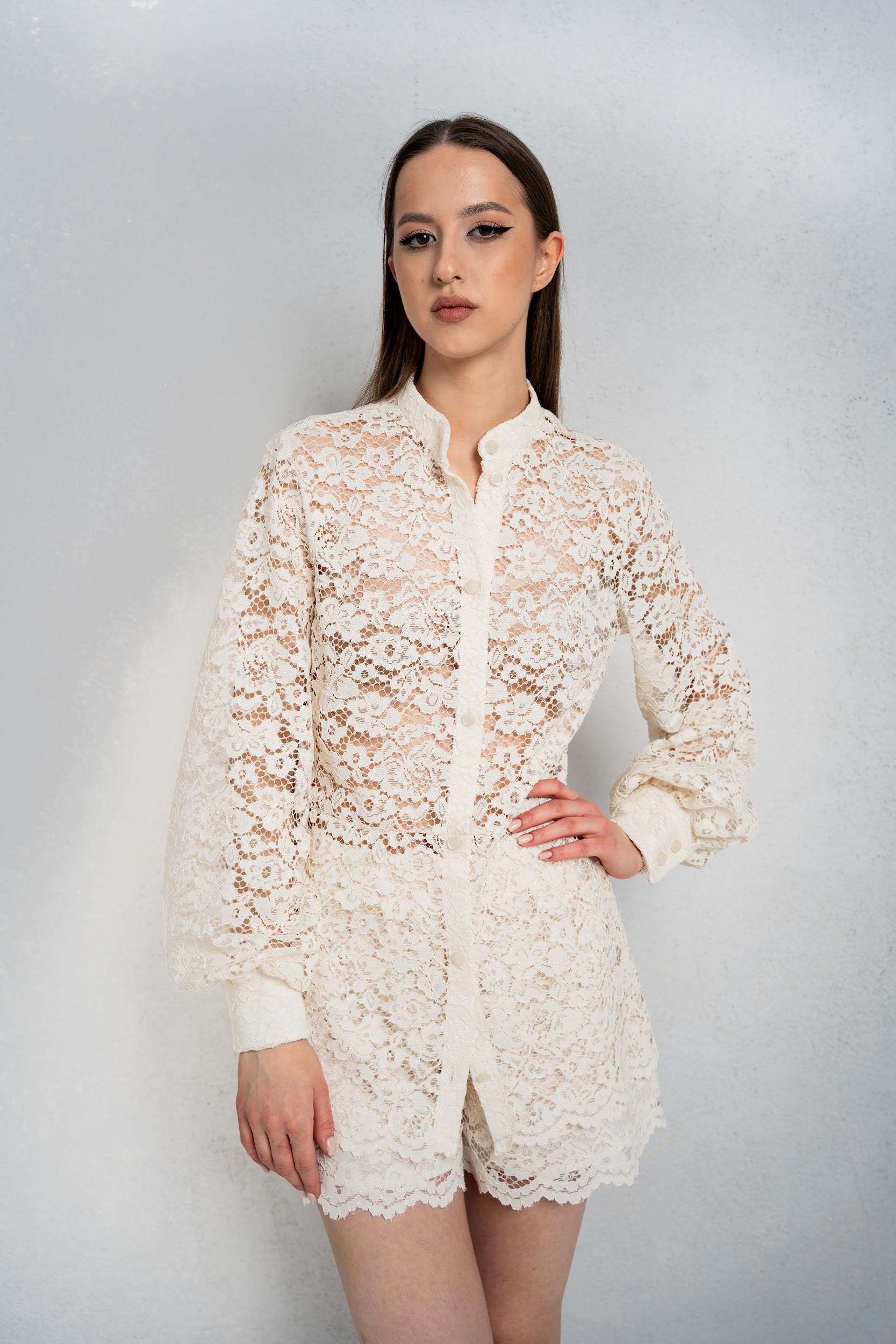 Lily Blouse Ecru