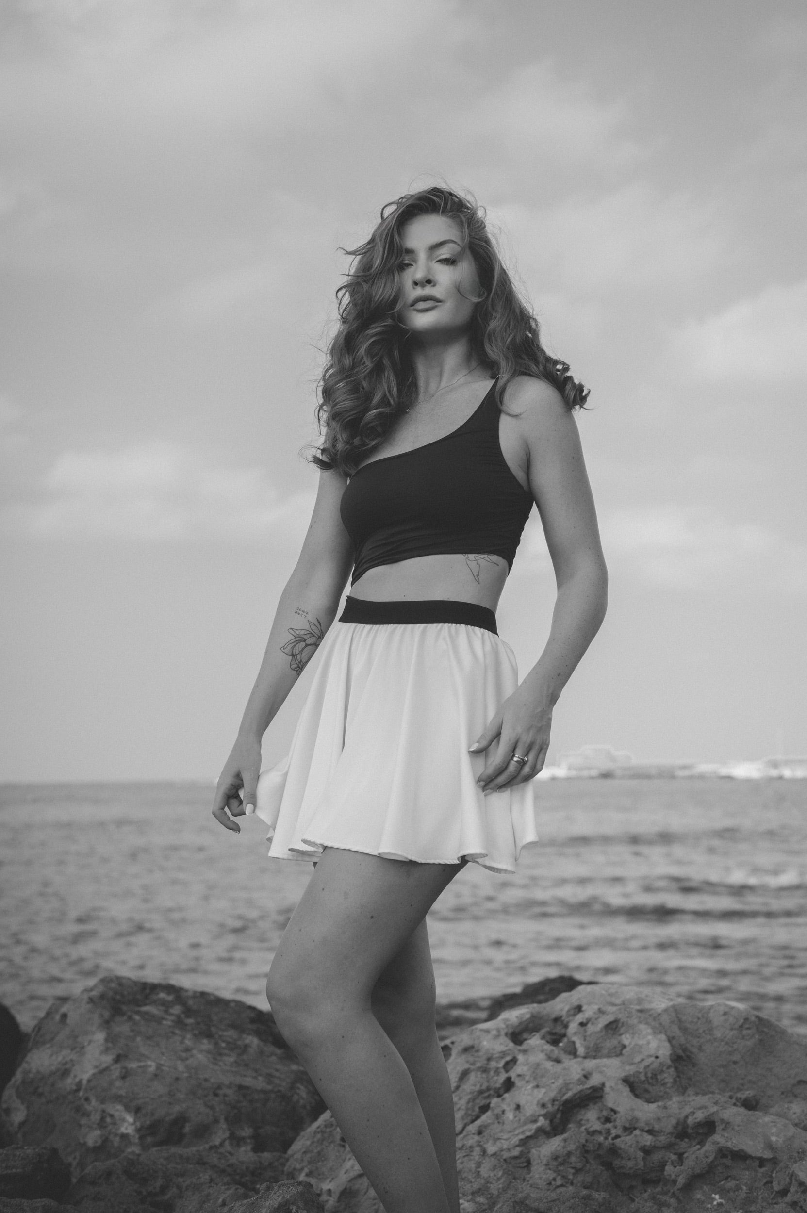 Olive Skort Ecru