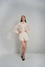 Lily Shorts Ecru