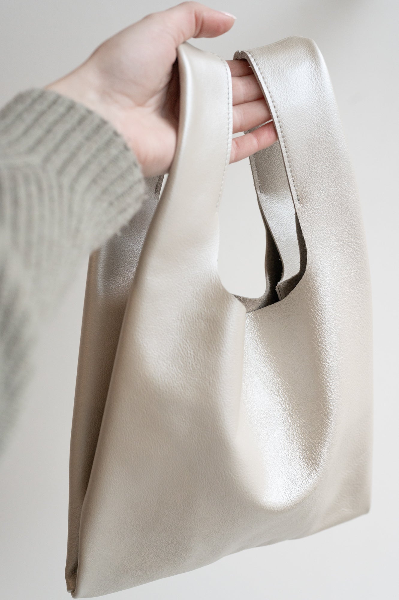 Pearl Leather Small Bag