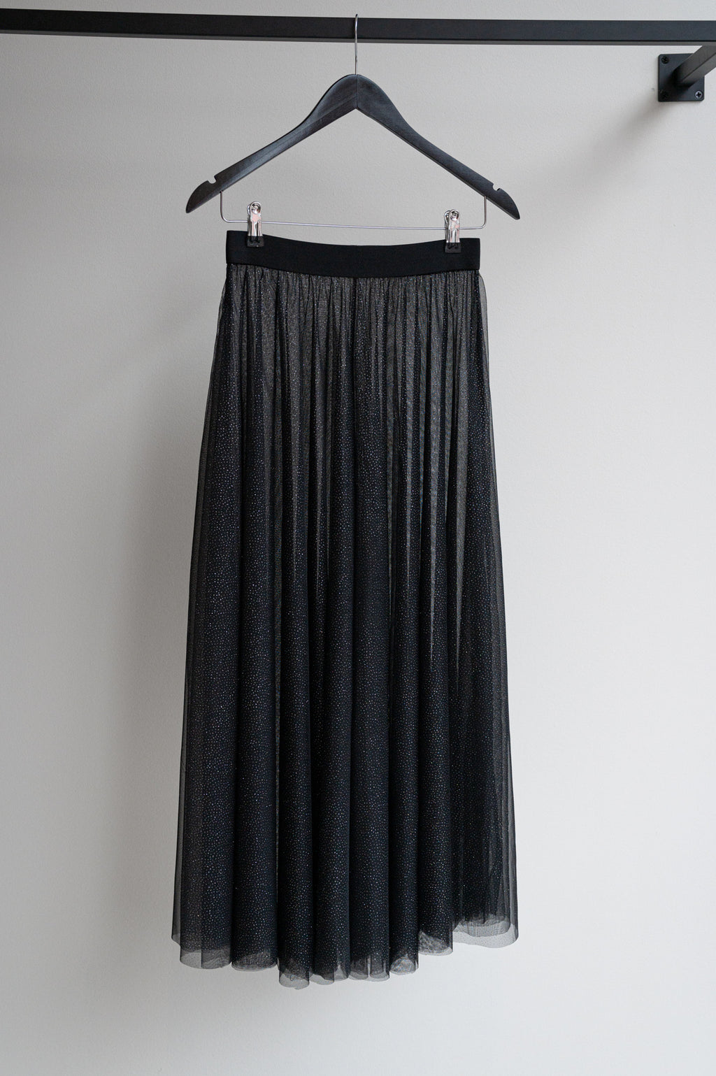 Mesh Maxi Skirt Glitter