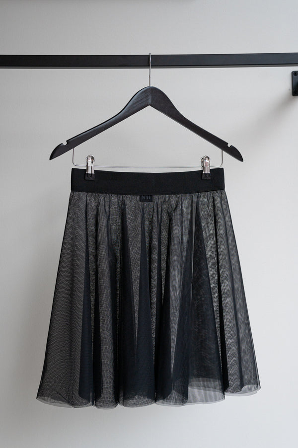 Mesh Mini Skirt