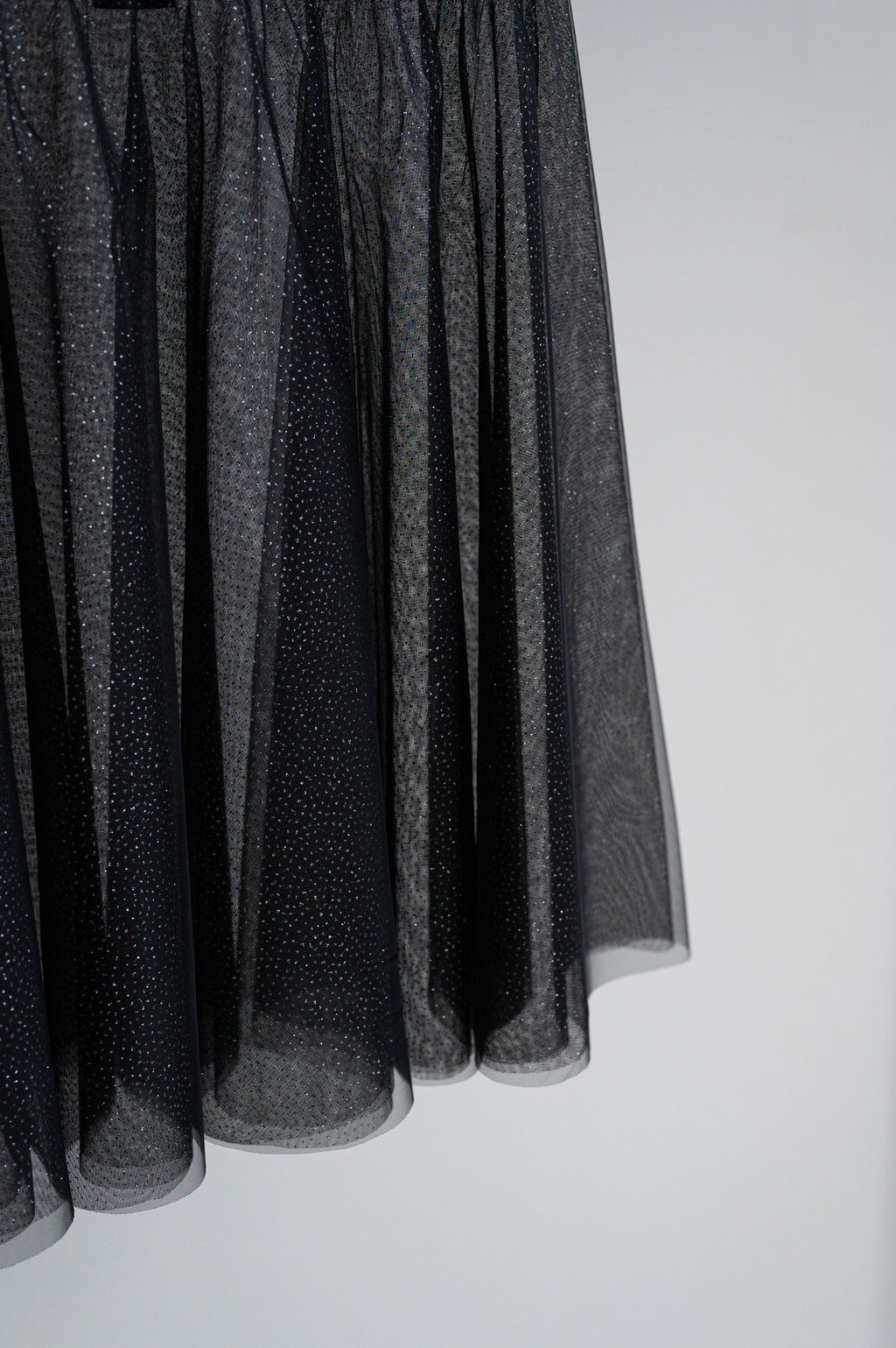 Mesh Mini Skirt Glitter