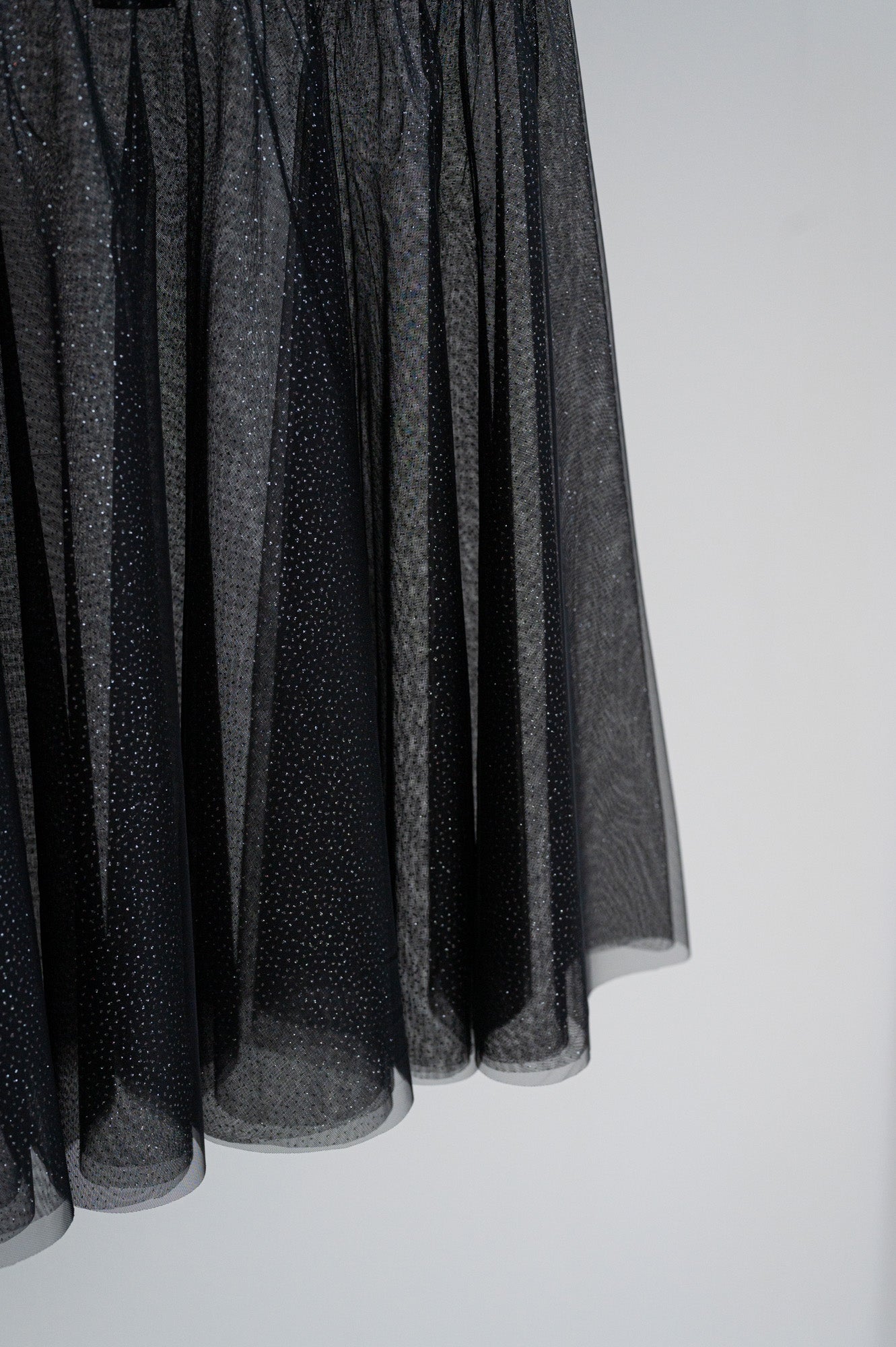 Mesh Mini Skirt Glitter