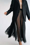 Mesh Maxi Skirt Glitter