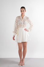 Lily Blouse Ecru