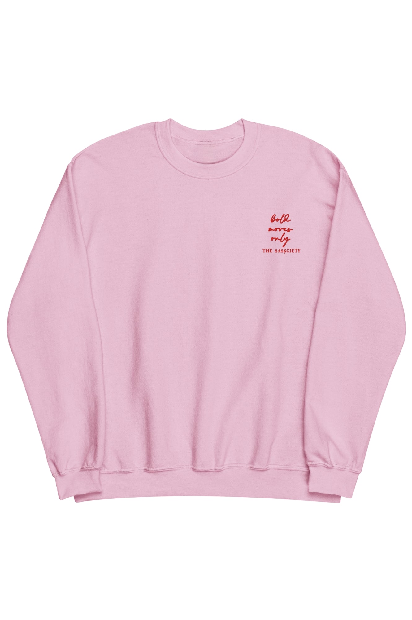 bold moves only Oversized Sweatshirt Pink